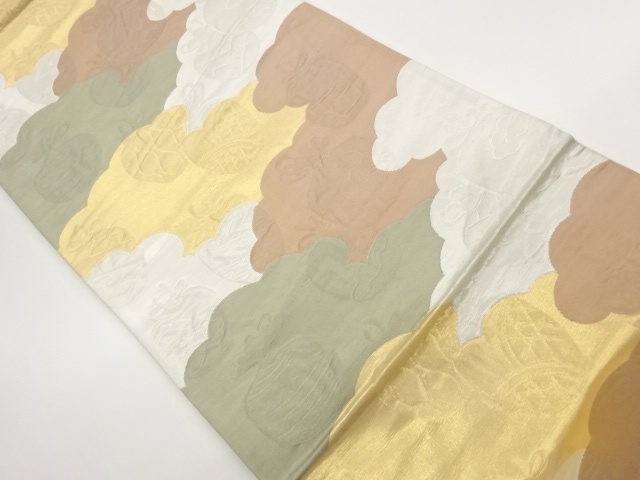 Japanese Kimono / Fukuro Obi Silk